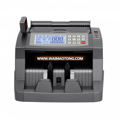 AL-6300D Mixed Denomination Value Counting Machine Money Bill Currency Banknote Counter