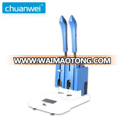 manual operation office book binding machine equipment